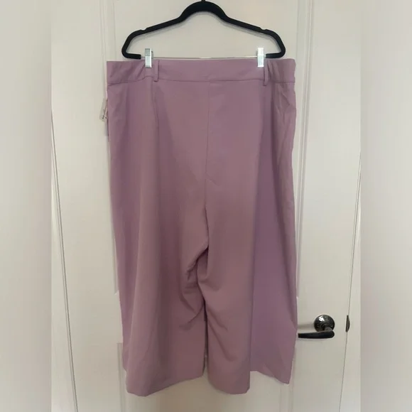 PRETTY LITTLE THING plus size lavender wide leg pants! - Picture 2 of 13